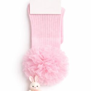 Tüllü Fırfırlı Şık Soket Çorap