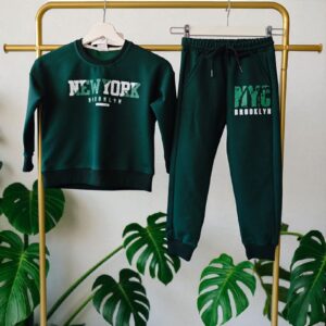Erkek Çocuk 2ip Brooklyn Newyork Baskılı Alt Üst Takım