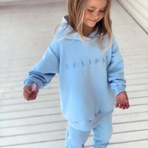 Çocuk Şardonlu Kapşonlu Takım