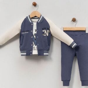 3lü Ceketli Bebek Takımı